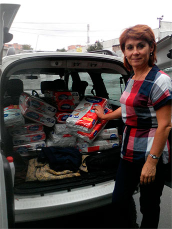 Оплачены гигиенические средства для реабилитационных центров