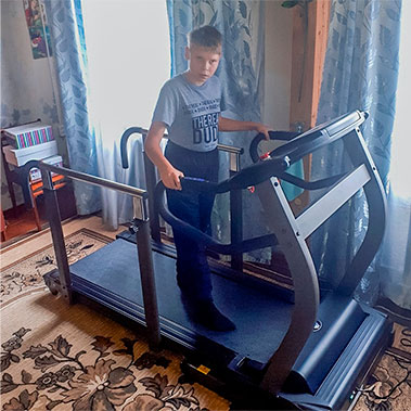 Беговая дорожка для Саши Пермякова
