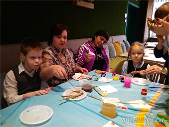 Новогодний утренник для особенных детей
