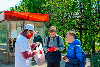 Тысяча масок для жителей Ижевска