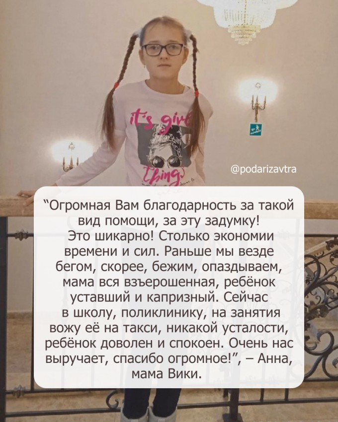 Успехи Вики Перевощиковой