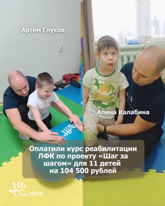 Ваш отчёт о помощи детям за ноябрь 2025 года