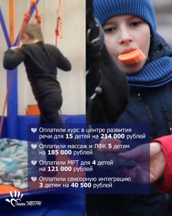 Ваш отчёт о помощи детям за январь 2026 года