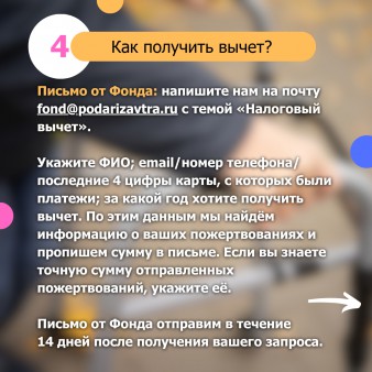Как вернуть 13% с пожертвований на благотворительность физическим лицам?
