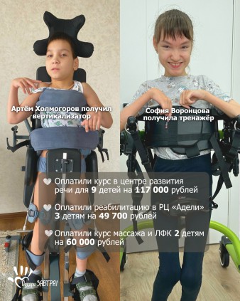 Ваш отчёт о помощи детям за октябрь 2025 года