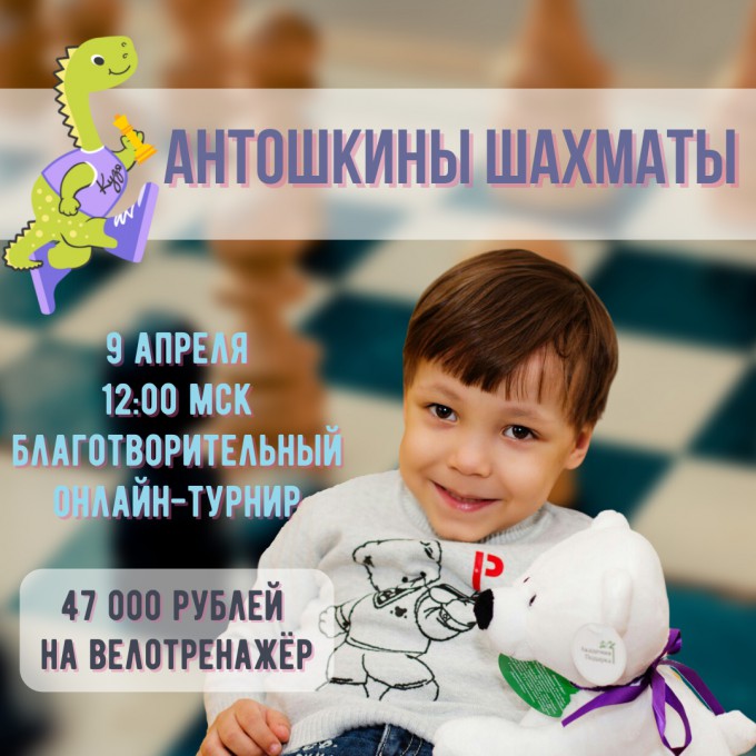 Благотворительный шахматный турнир «Антошкины шахматы»