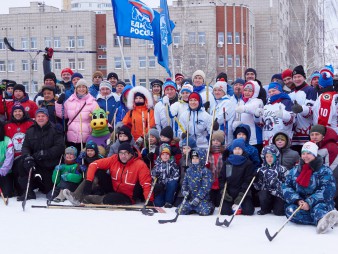 Итоги: хоккей на валенках с Кузей