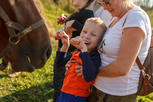 Конном клубе Светлое