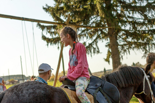 Конном клубе Светлое