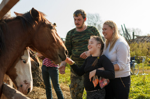 Конном клубе Светлое